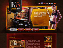 Tablet Screenshot of cocktailbark5.com